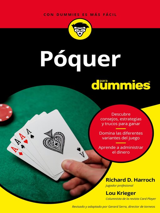Title details for Póquer para Dummies by Richard D. Harroch - Wait list